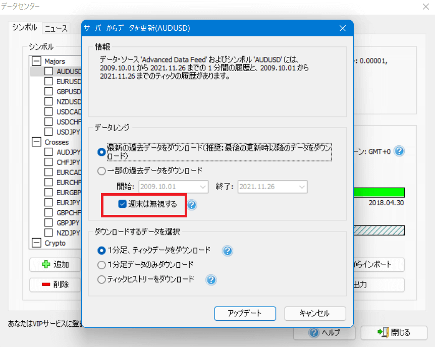 日足5本